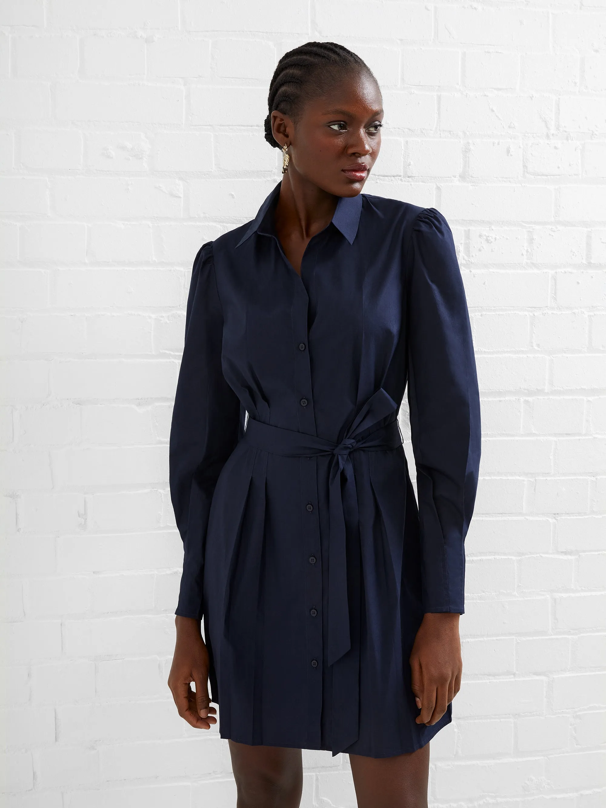 Rhodes Long Sleeve Shirt Dress