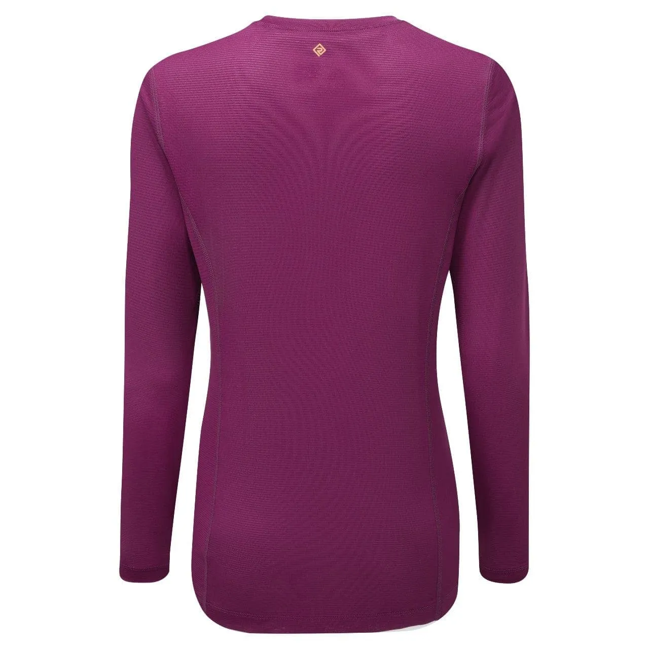 Ronhill Tech Long Sleeve Tee (Womens) - Grape/Mango