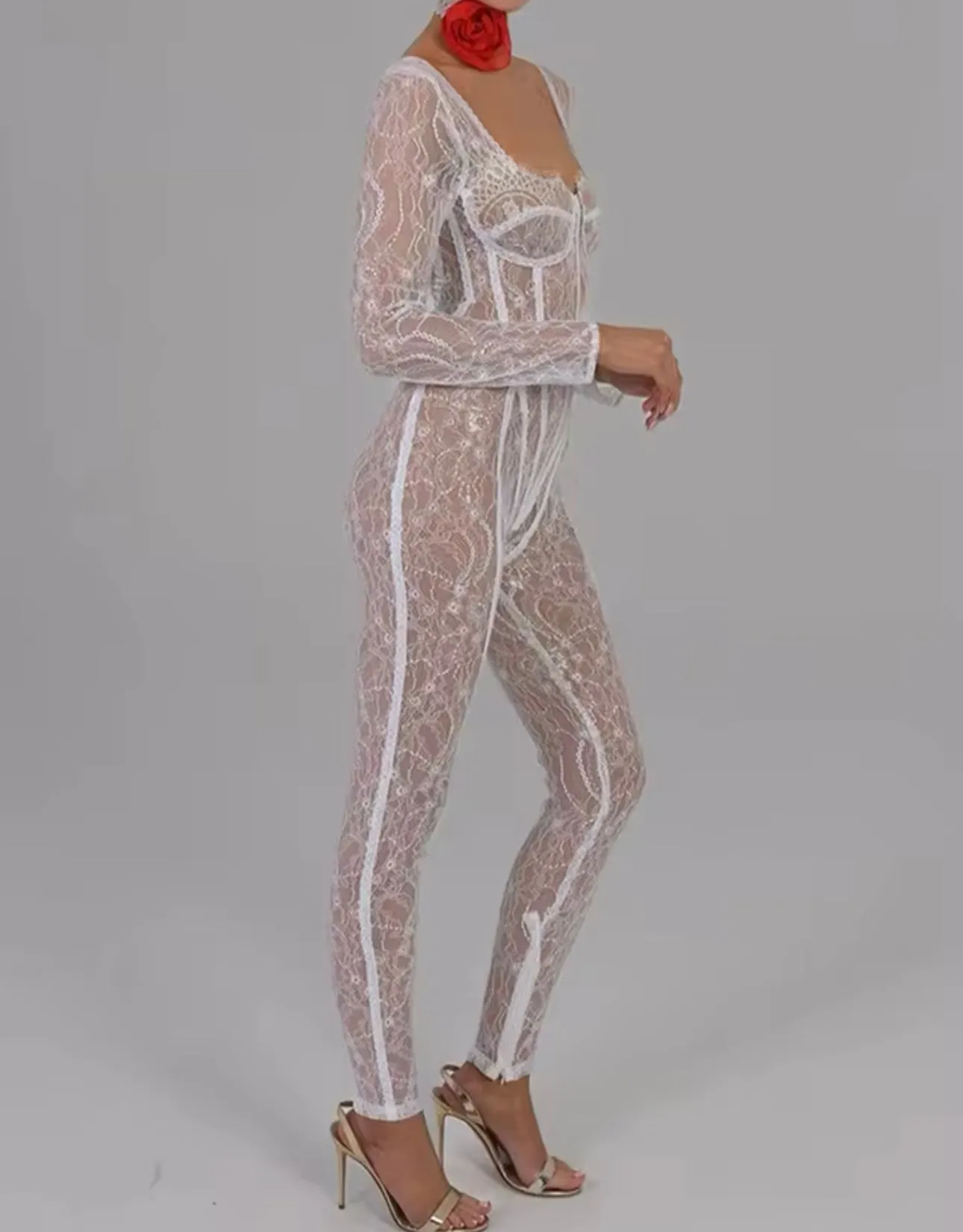 Ruby Lace Jumpsuit