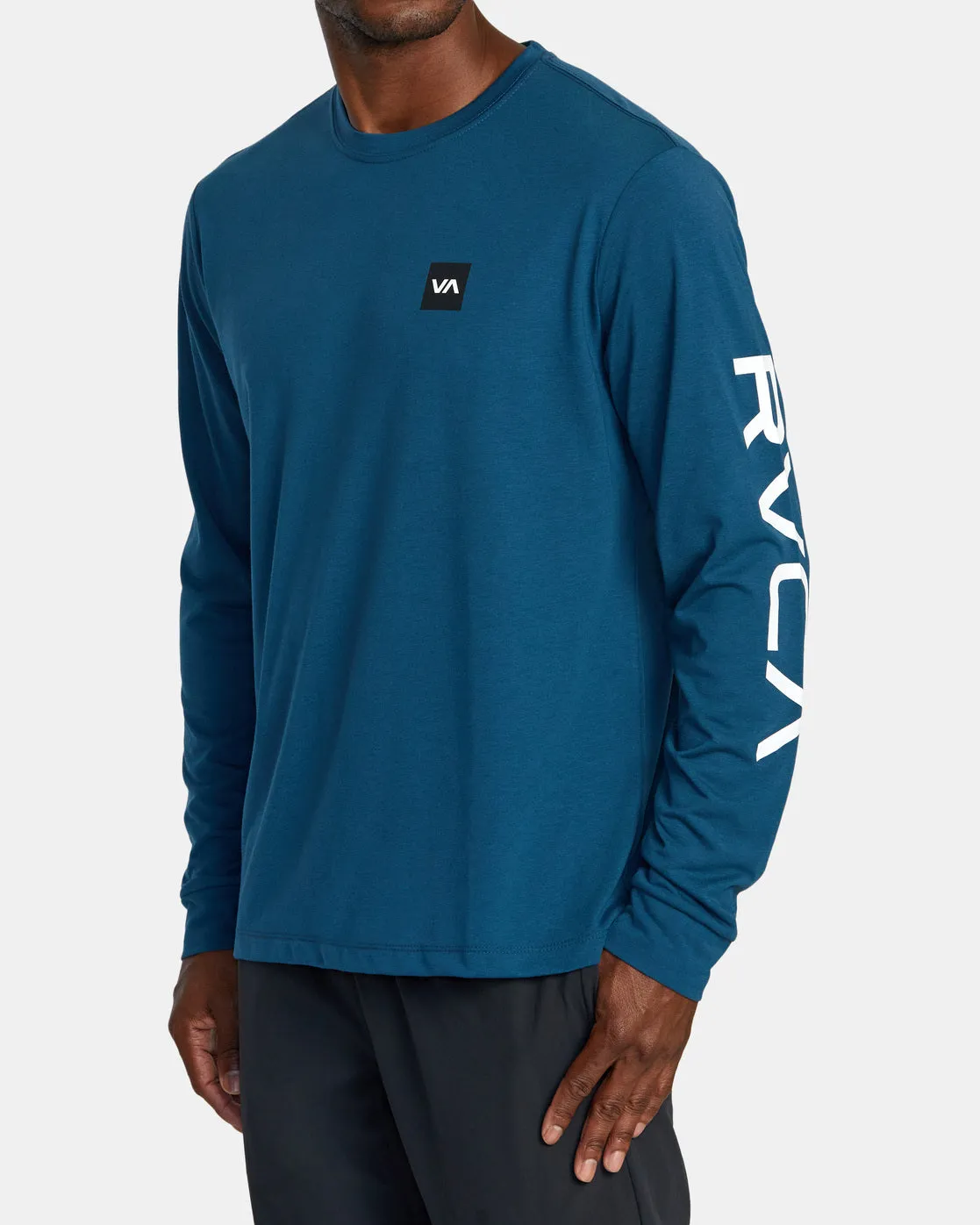 RVCA 2X Long Sleeve Tee - Marine