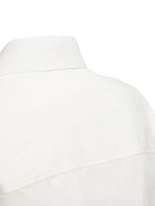 Saint Laurent   Classic cotton &amp; linen shirt 