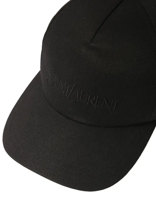 Saint Laurent   Saint Laurent cotton baseball cap 