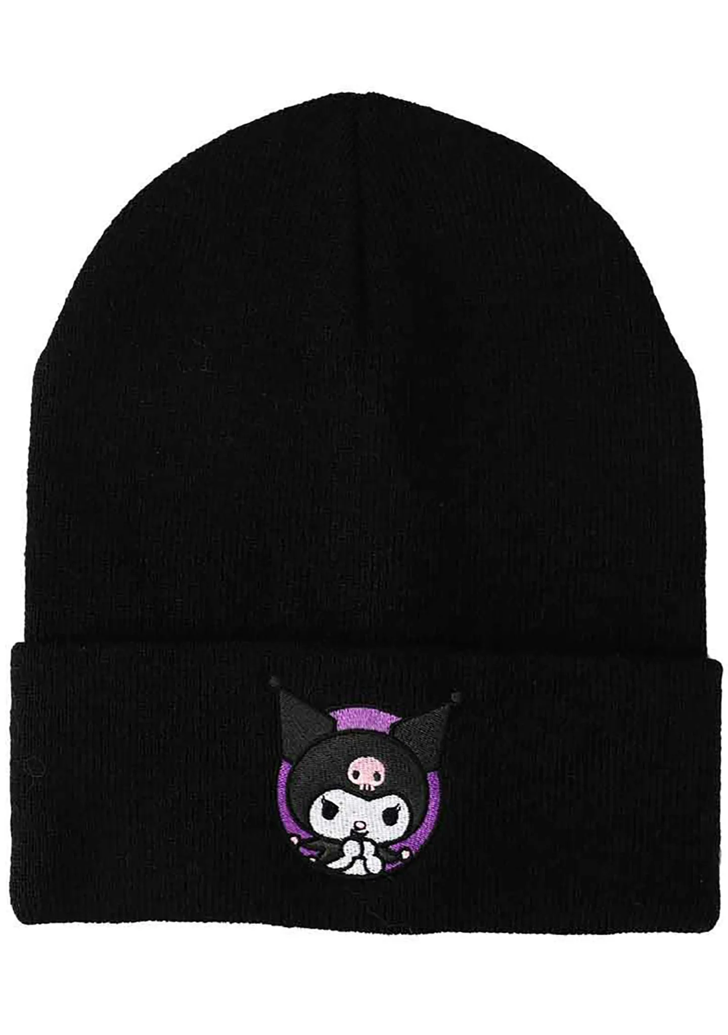 Sanrio Kuromi Embroidered Beanie