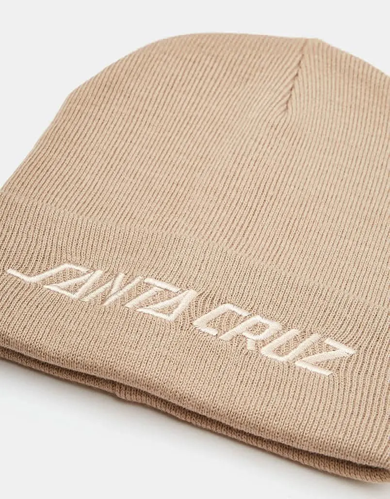 Santa Cruz Tonal Strip Beanie - Oat