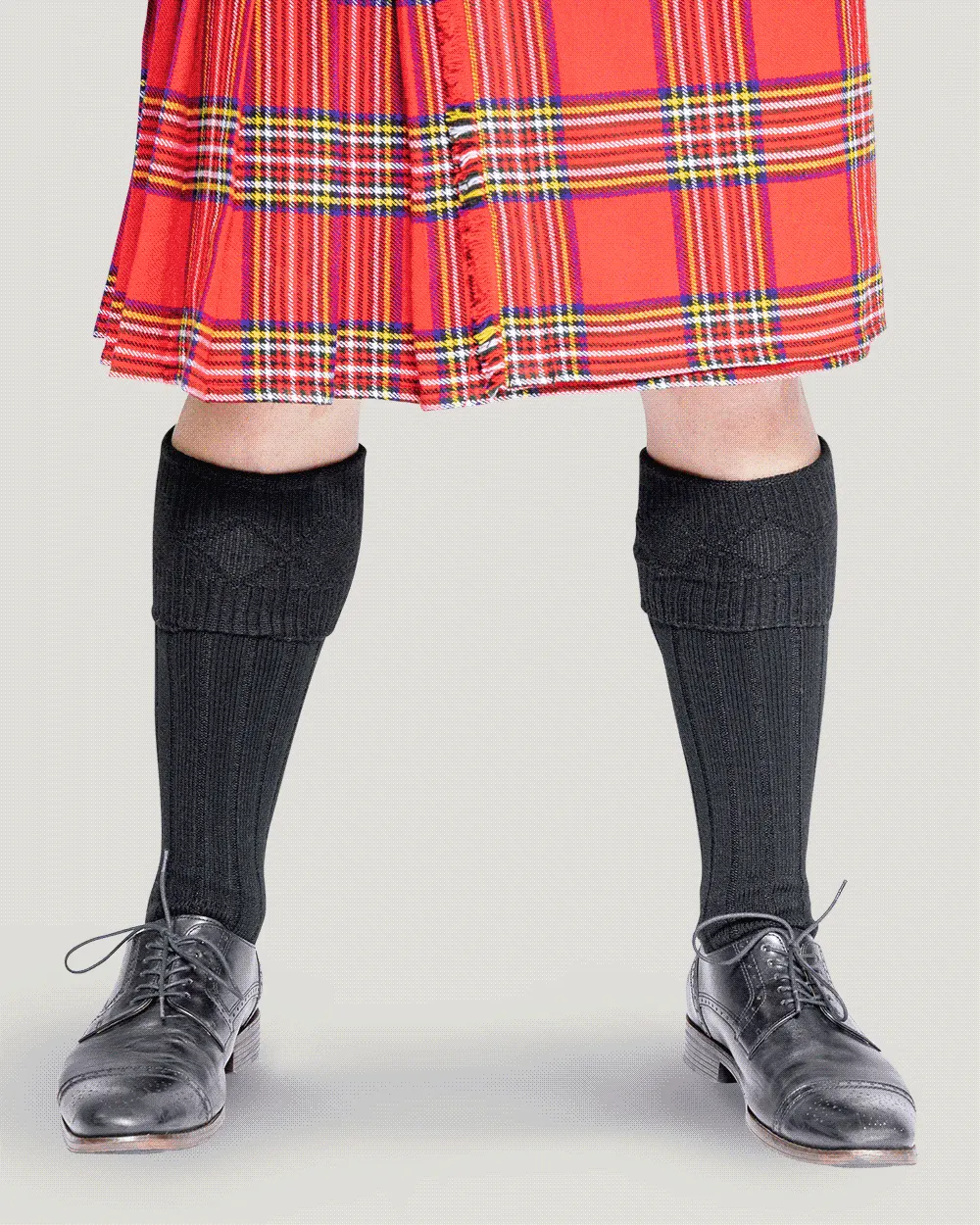 Scottish Kilt Hose - Black