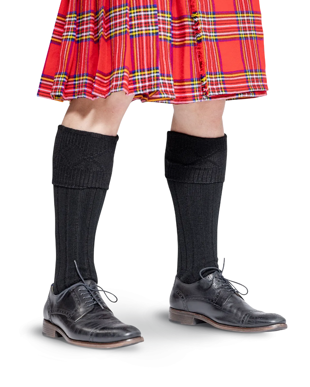 Scottish Kilt Hose - Black