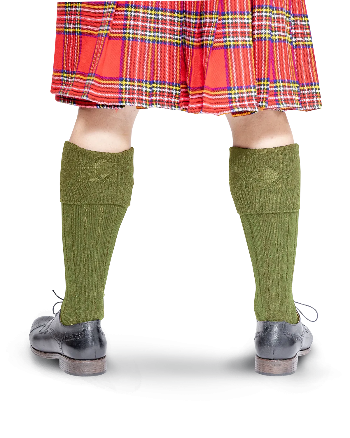 Scottish Kilt Hose - Military Green