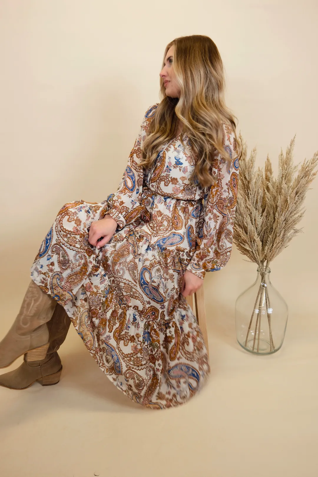 Shine Bright Paisley Dress