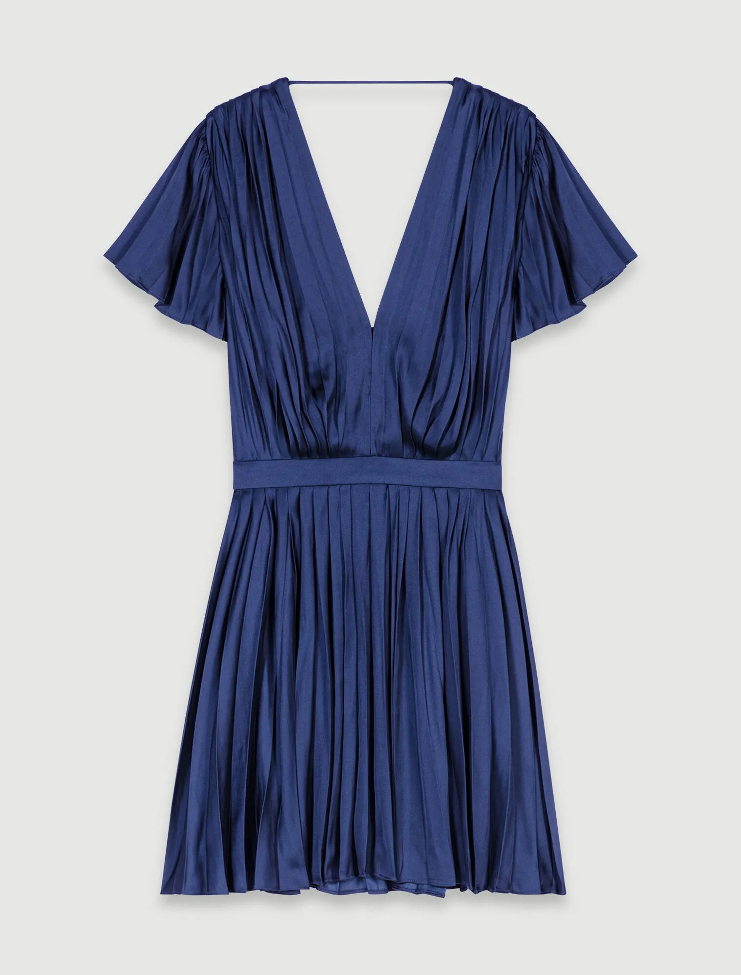 Short pleated dress