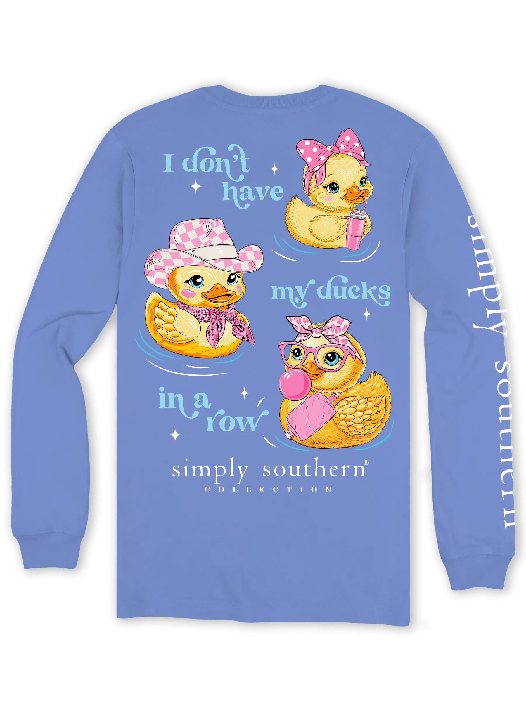 Simply Southern Long sleeve t shirt Ducks in a row