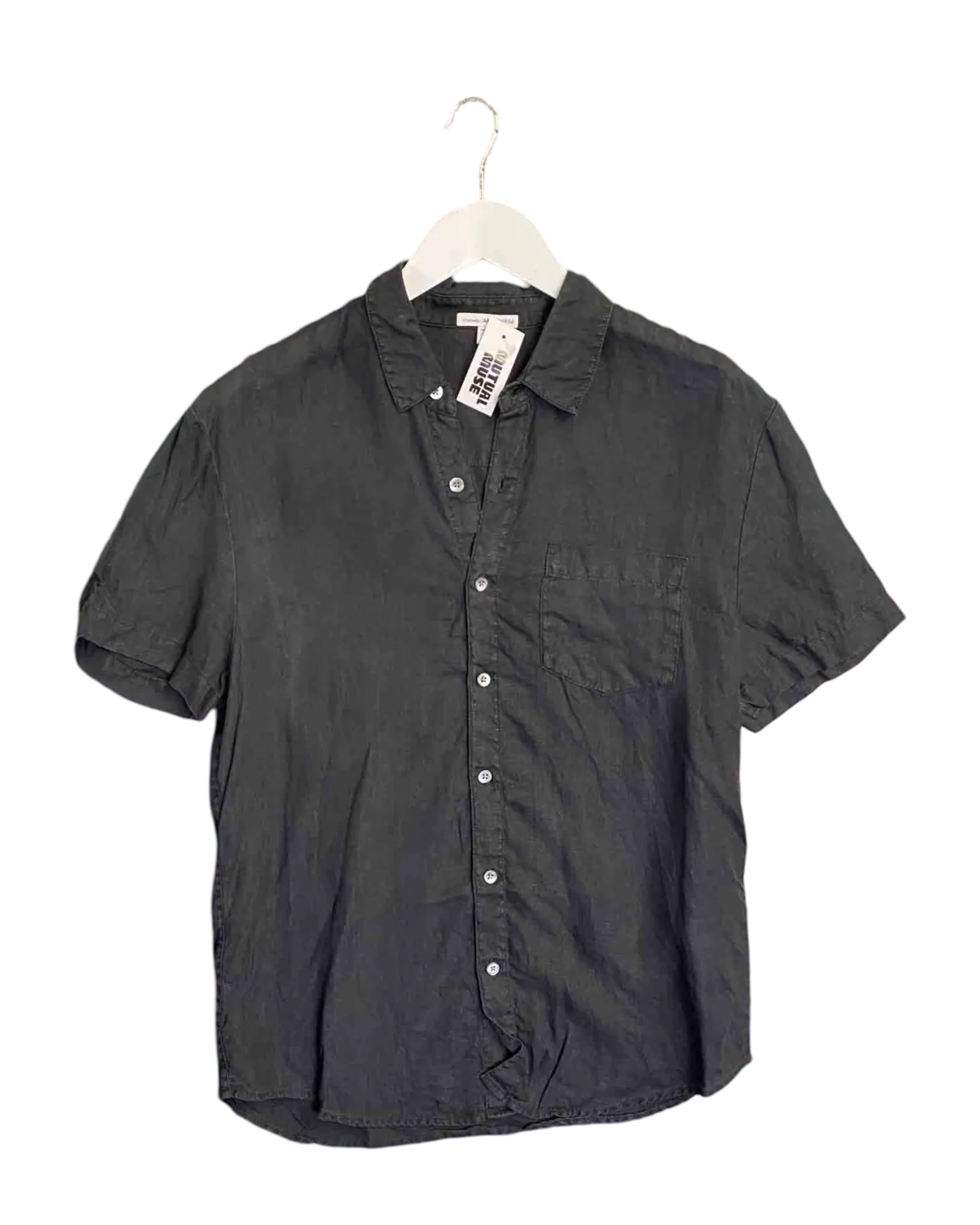 Size S (1) | James Perse Linen Unisex Shirt