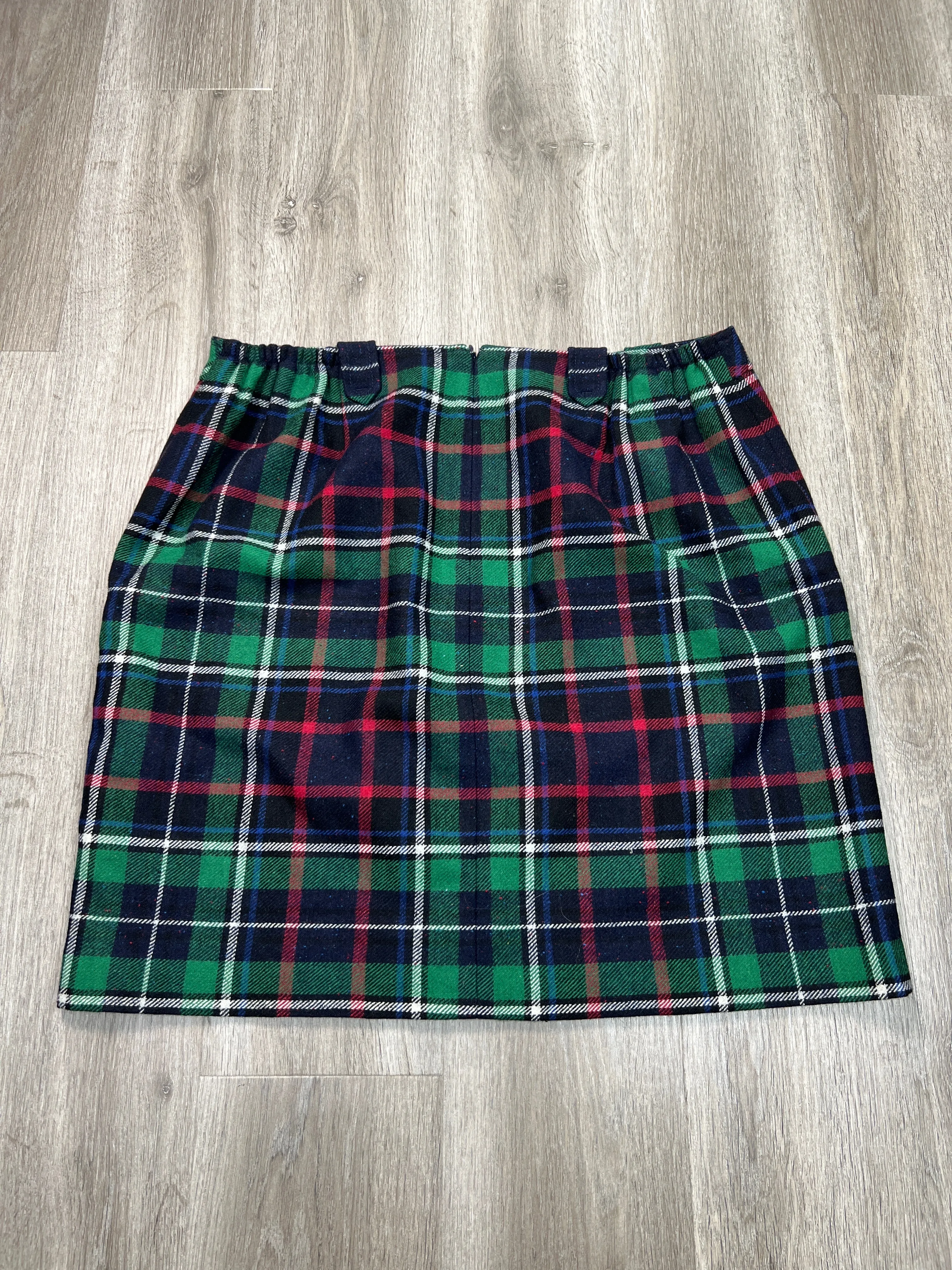 Skirt Midi By Talbots In Plaid Pattern, Size: Xl