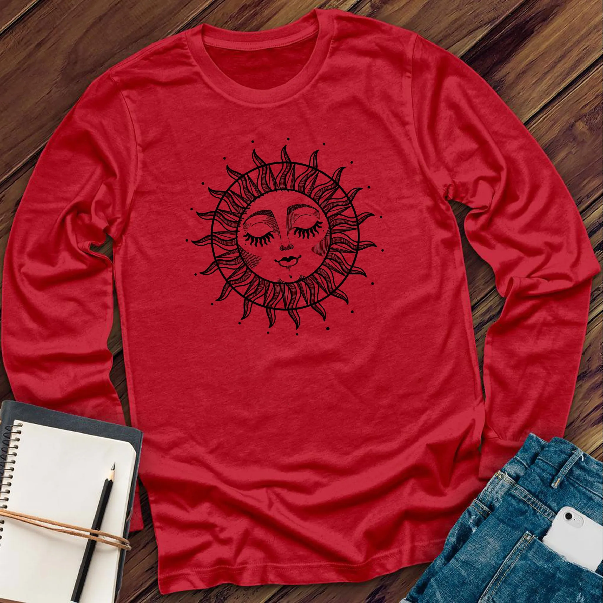 Smiling Sun Long Sleeve