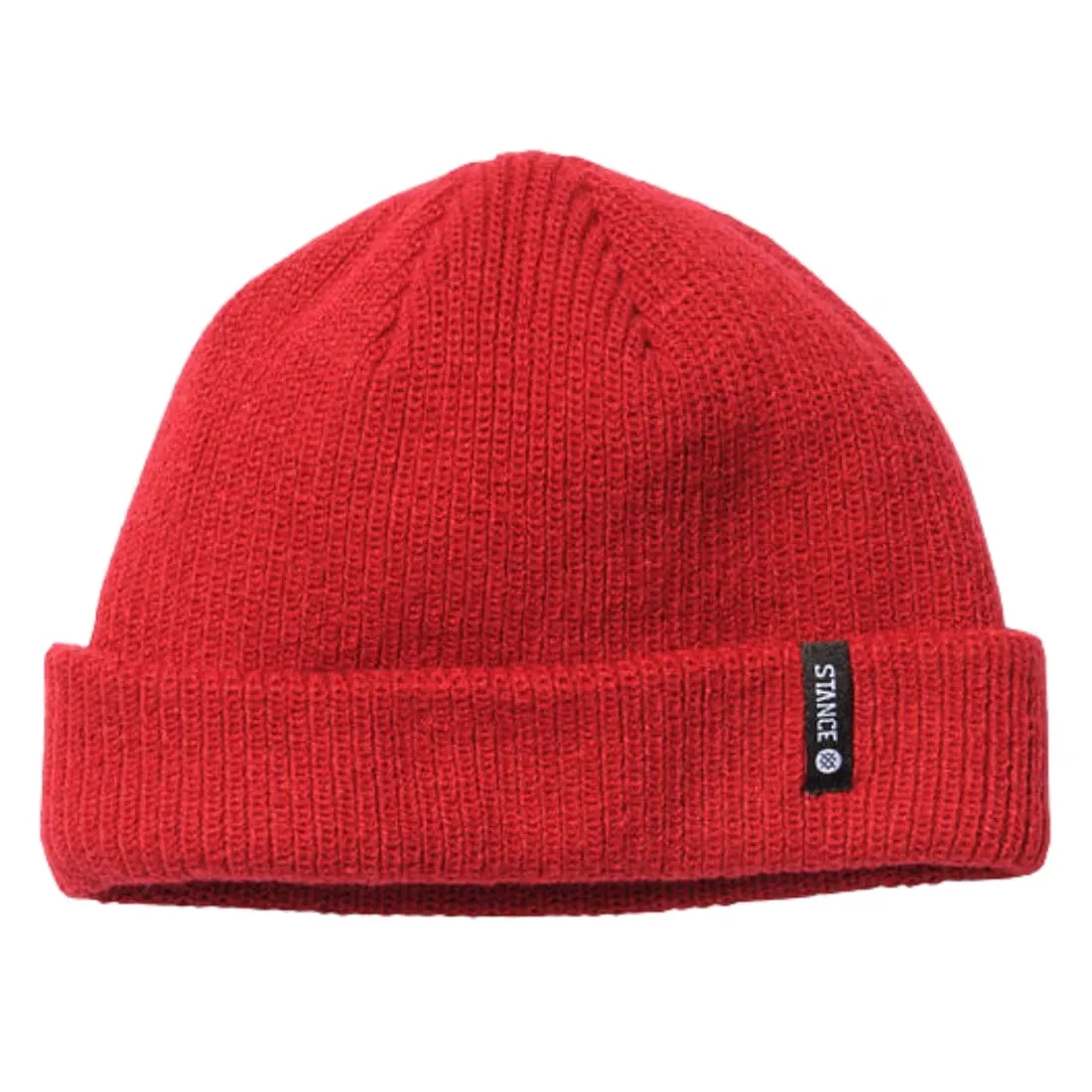 Stance Icon 2 Shallow Beanie - Red