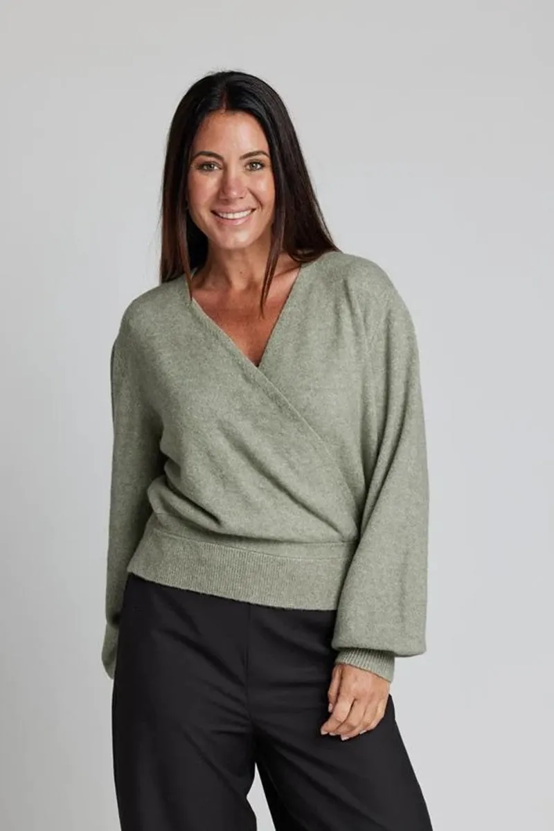 Stella   Gemma - Refinery Cardigan - Moss