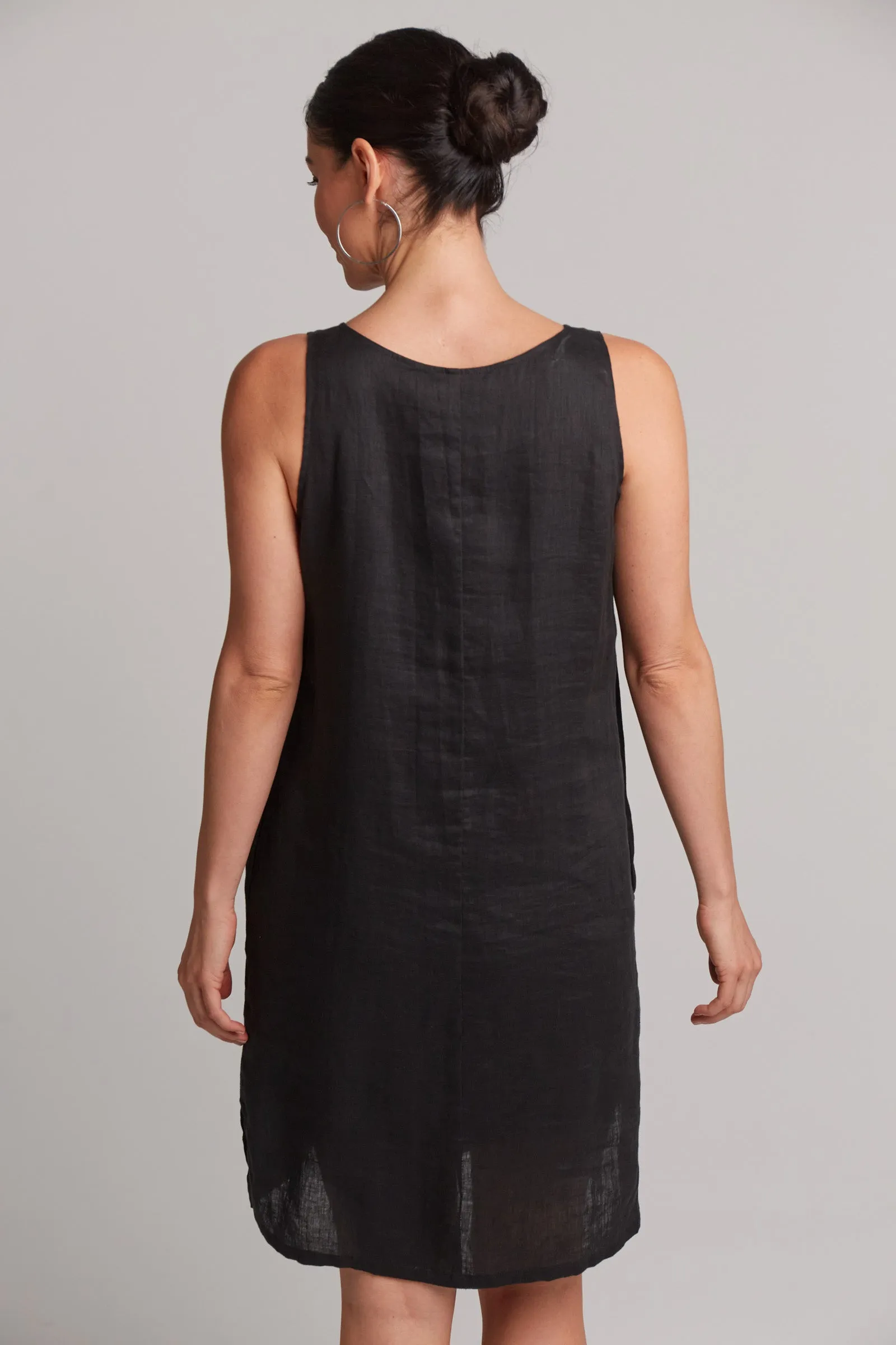 Studio Midi Dress - Ebony