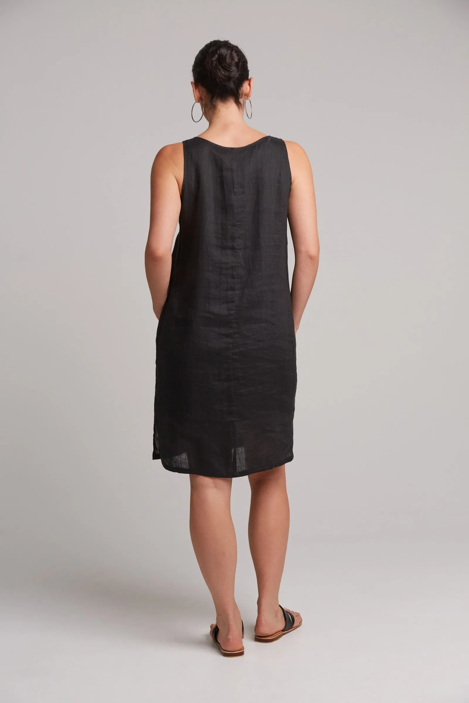 Studio Midi Dress - Ebony