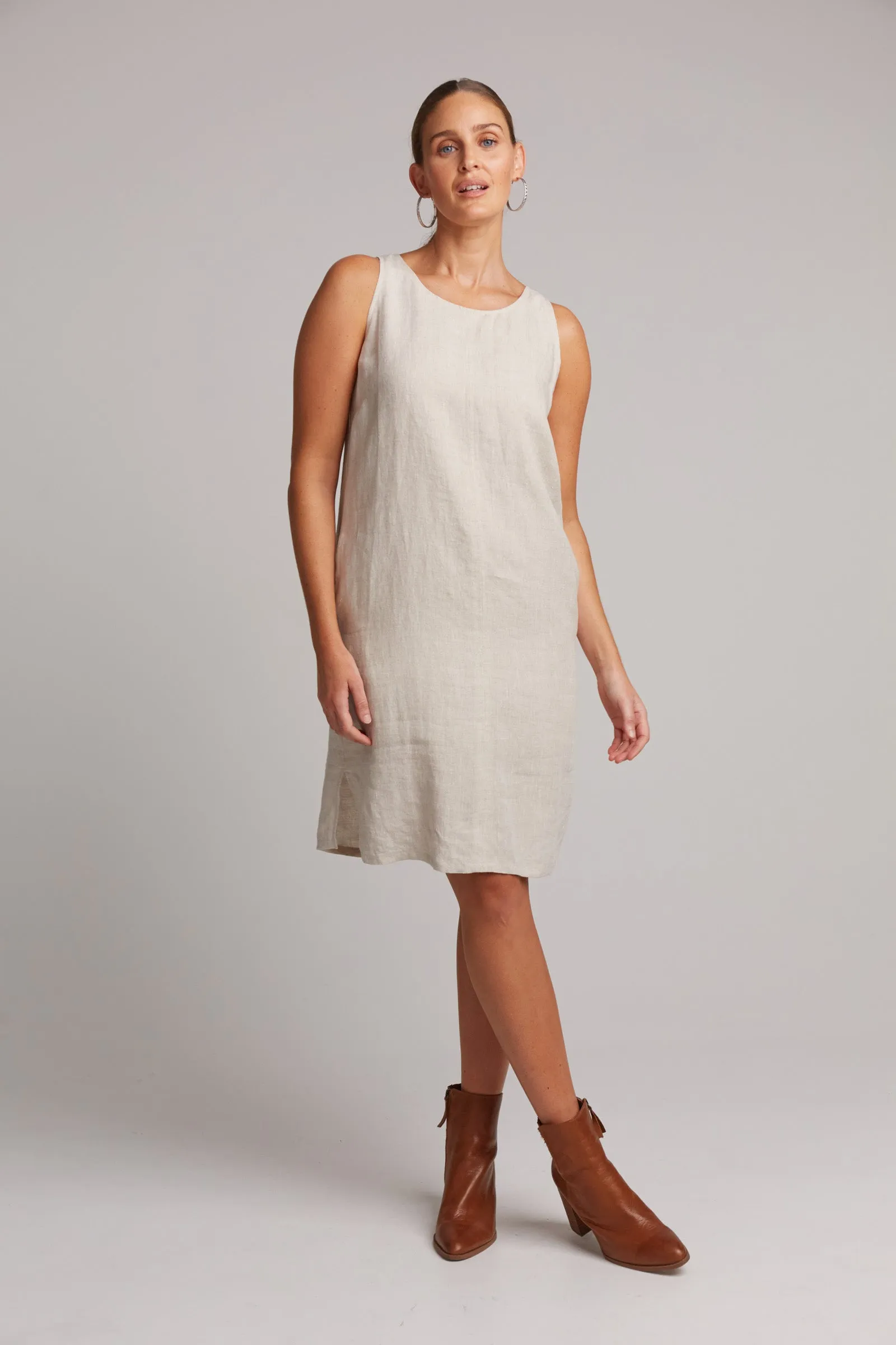 Studio Midi Dress - Tusk