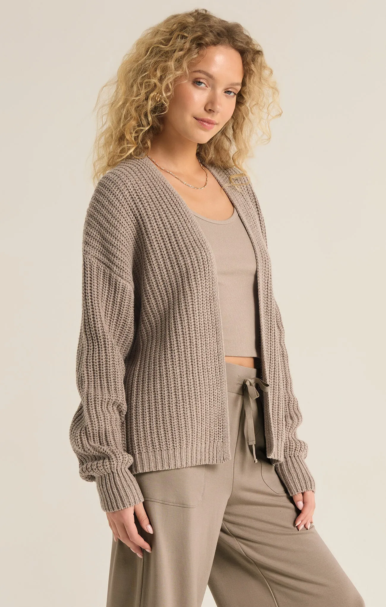 Sutton Rib Cardigan