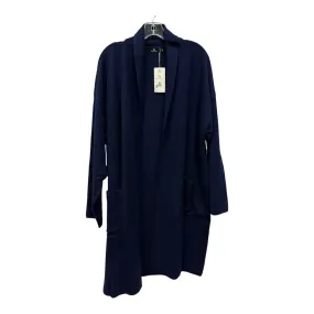 Sweater Cardigan By Cme In Navy, Size:Xl