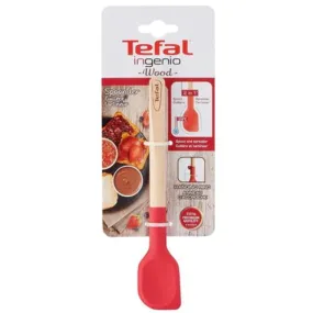 Tefal, Ingenio Wood 18.5 Cm Spoonheat Resistant Plastic & Wood Red / Brown K2305914