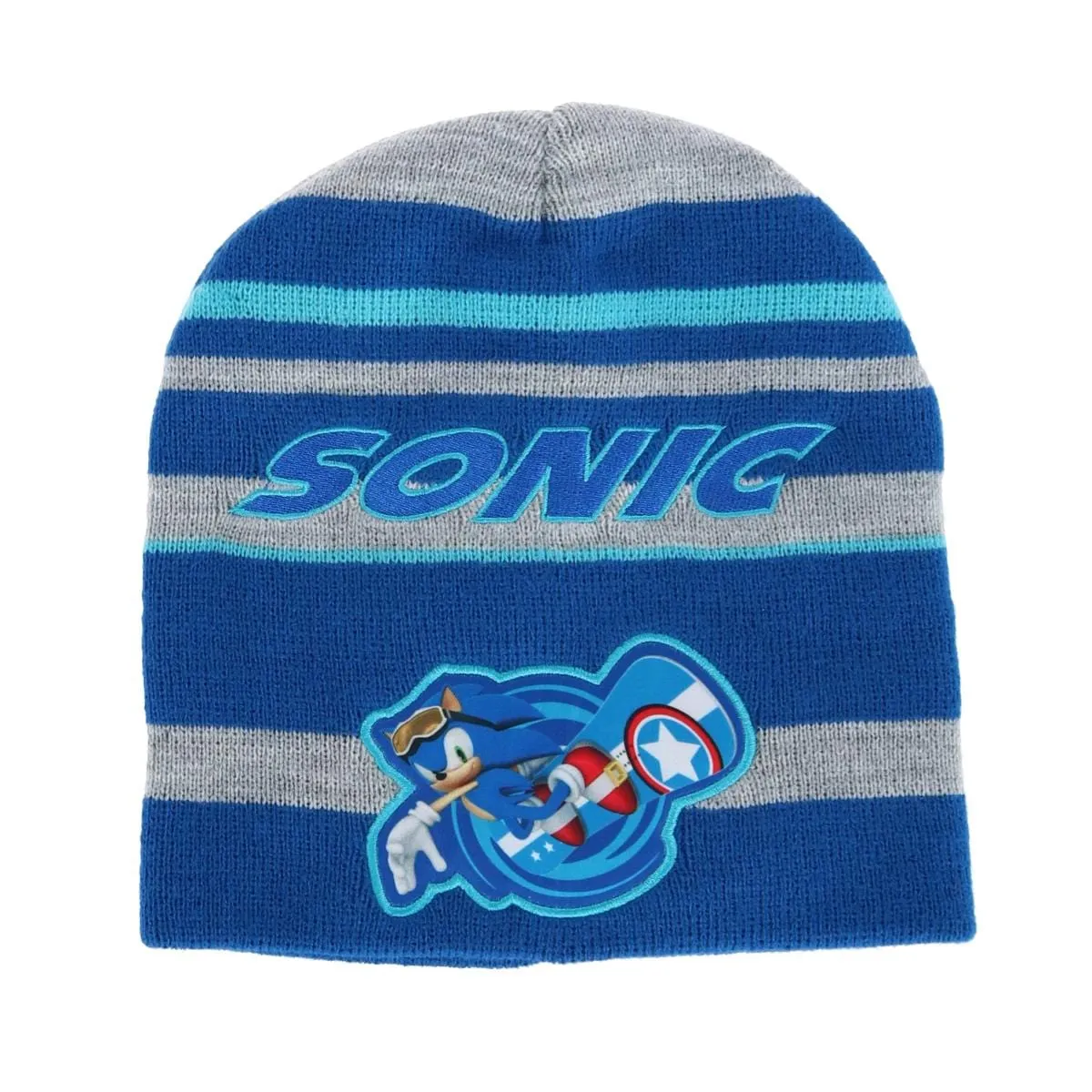 Textiel Trade Kids' One Size Fits Most Sonic the Hedgehog Hat and Gloves Winter Set