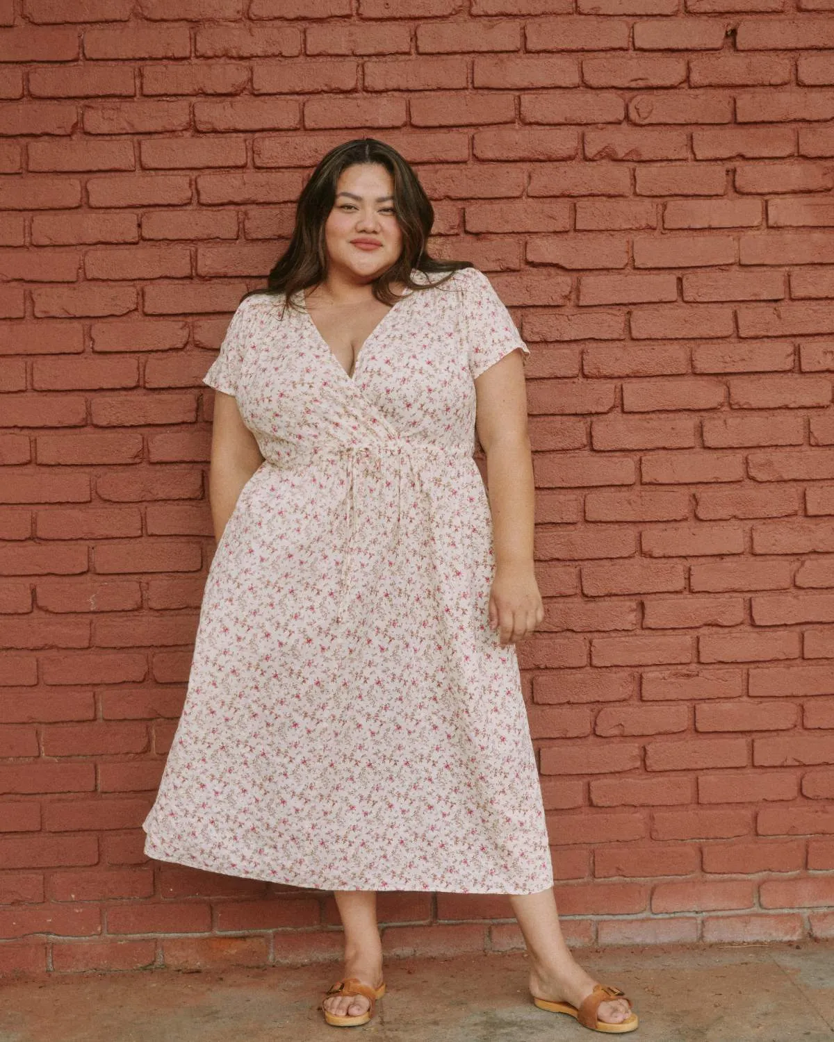 The Dawn Dress Extended | Tea Rose