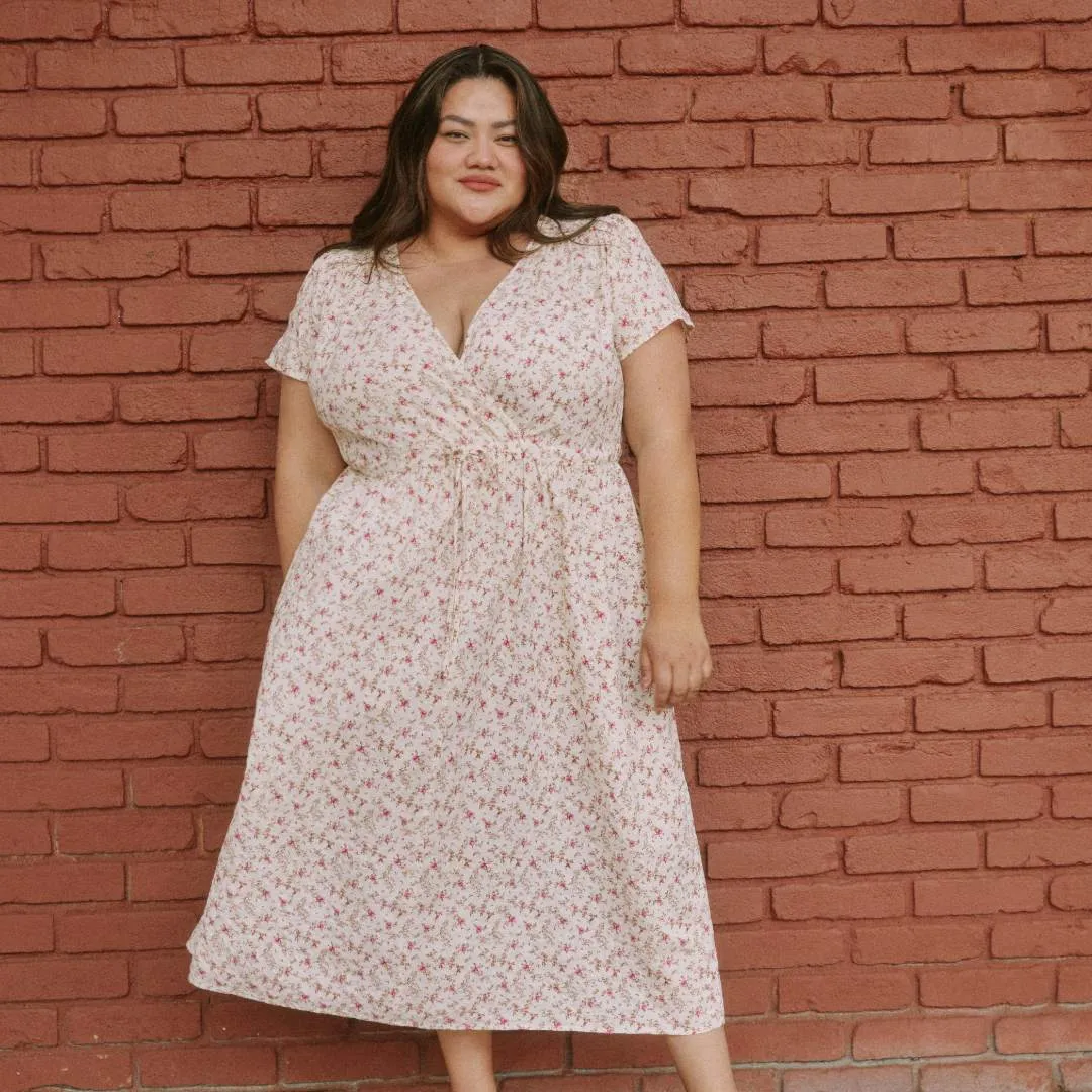 The Dawn Dress Extended | Tea Rose