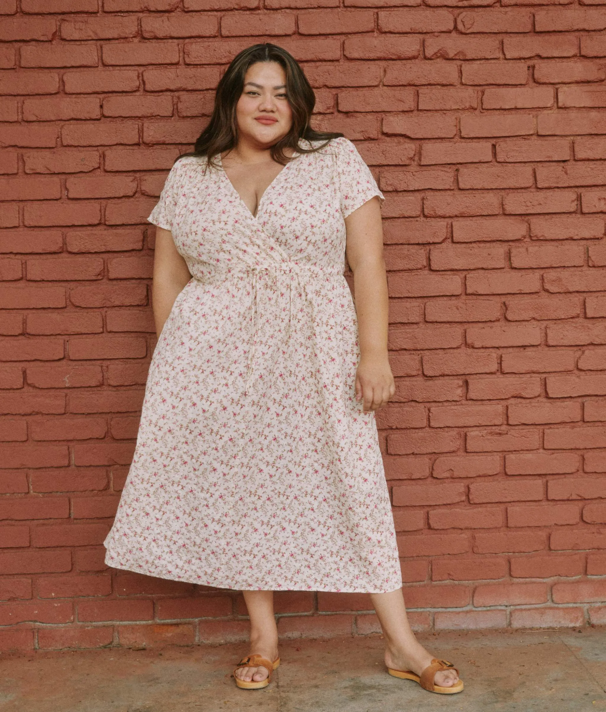 The Dawn Dress Extended | Tea Rose