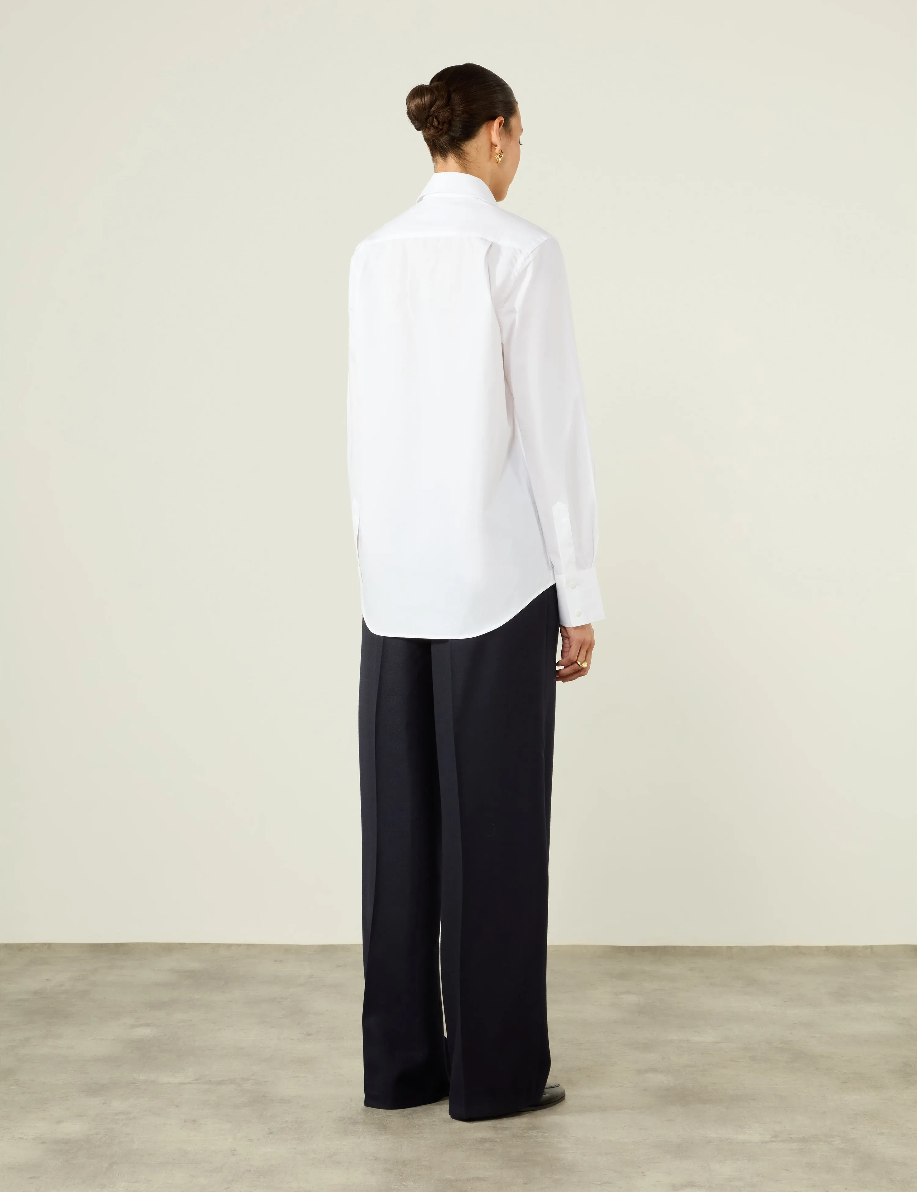 The Dress Shirt: Poplin, White