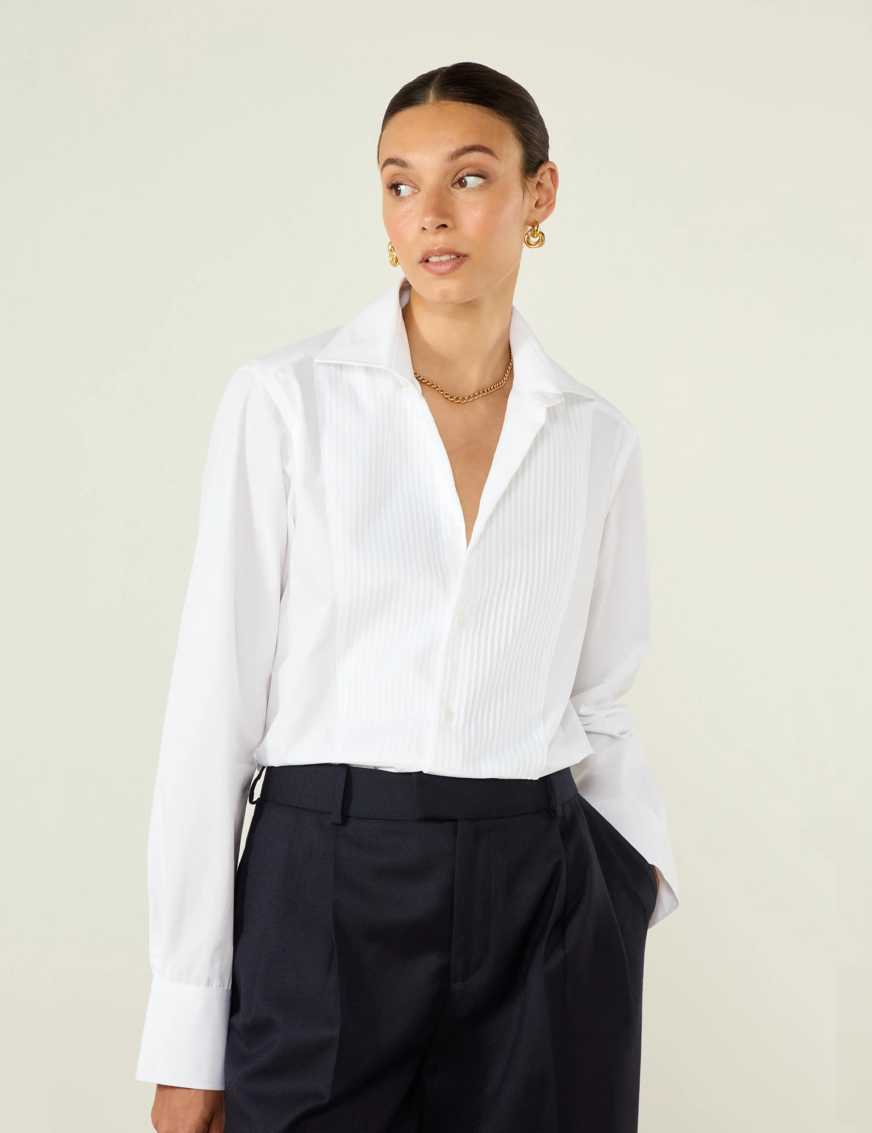 The Dress Shirt: Poplin, White