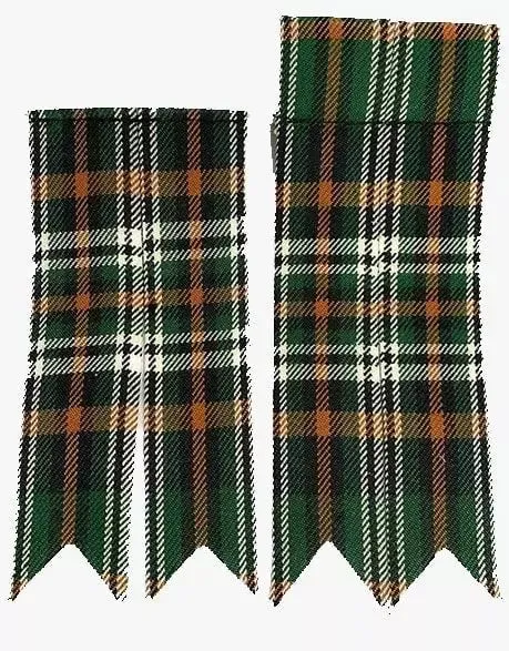 THE IRELAND TARTAN KILT FLASHES HERITAGE