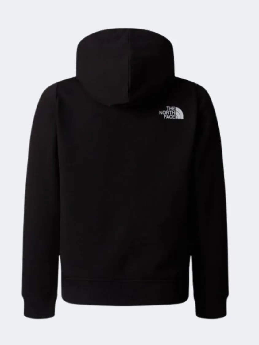 The North Face Topographic Boys Lifestyle Hoody Black