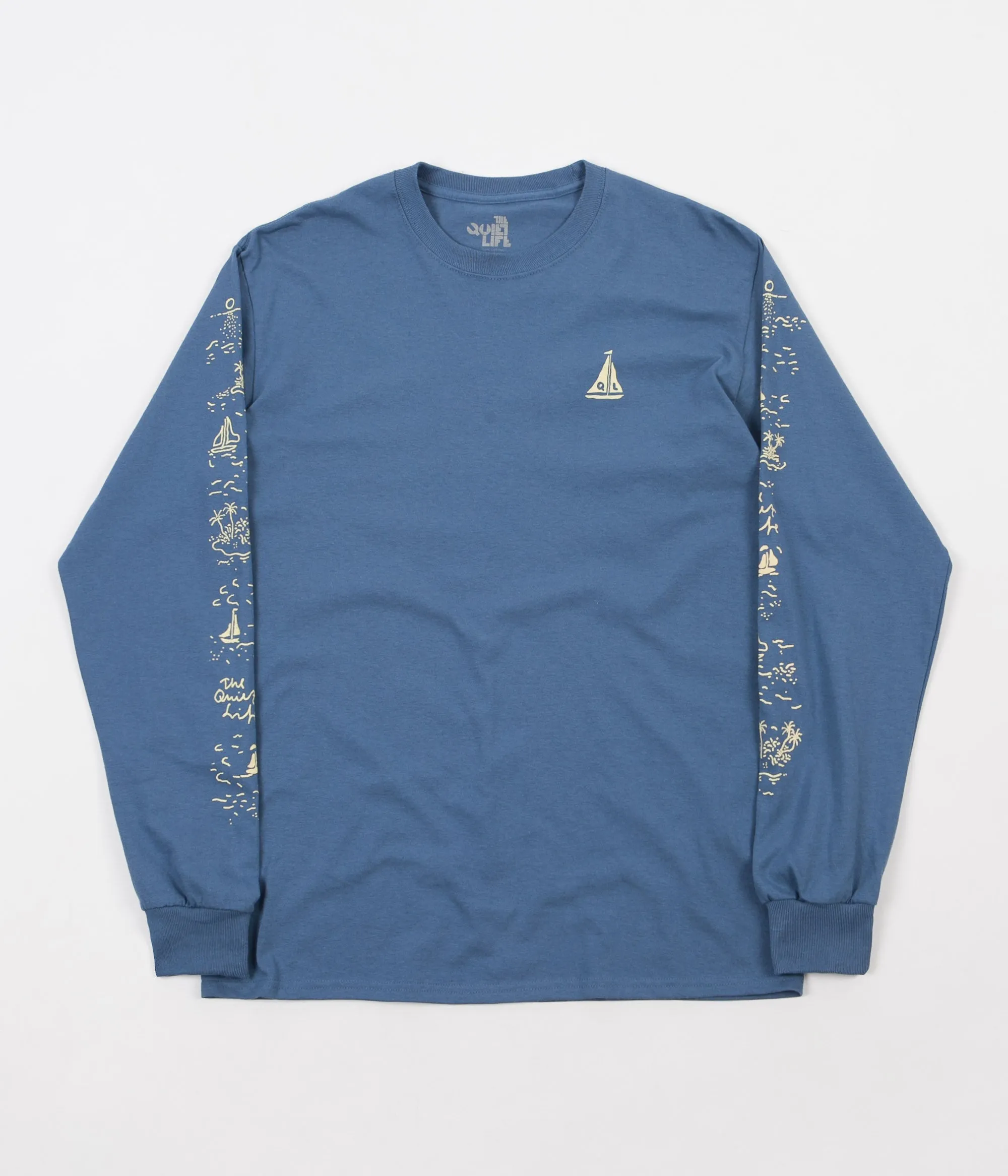 The Quiet Life Sail Long Sleeve T-Shirt - Slate