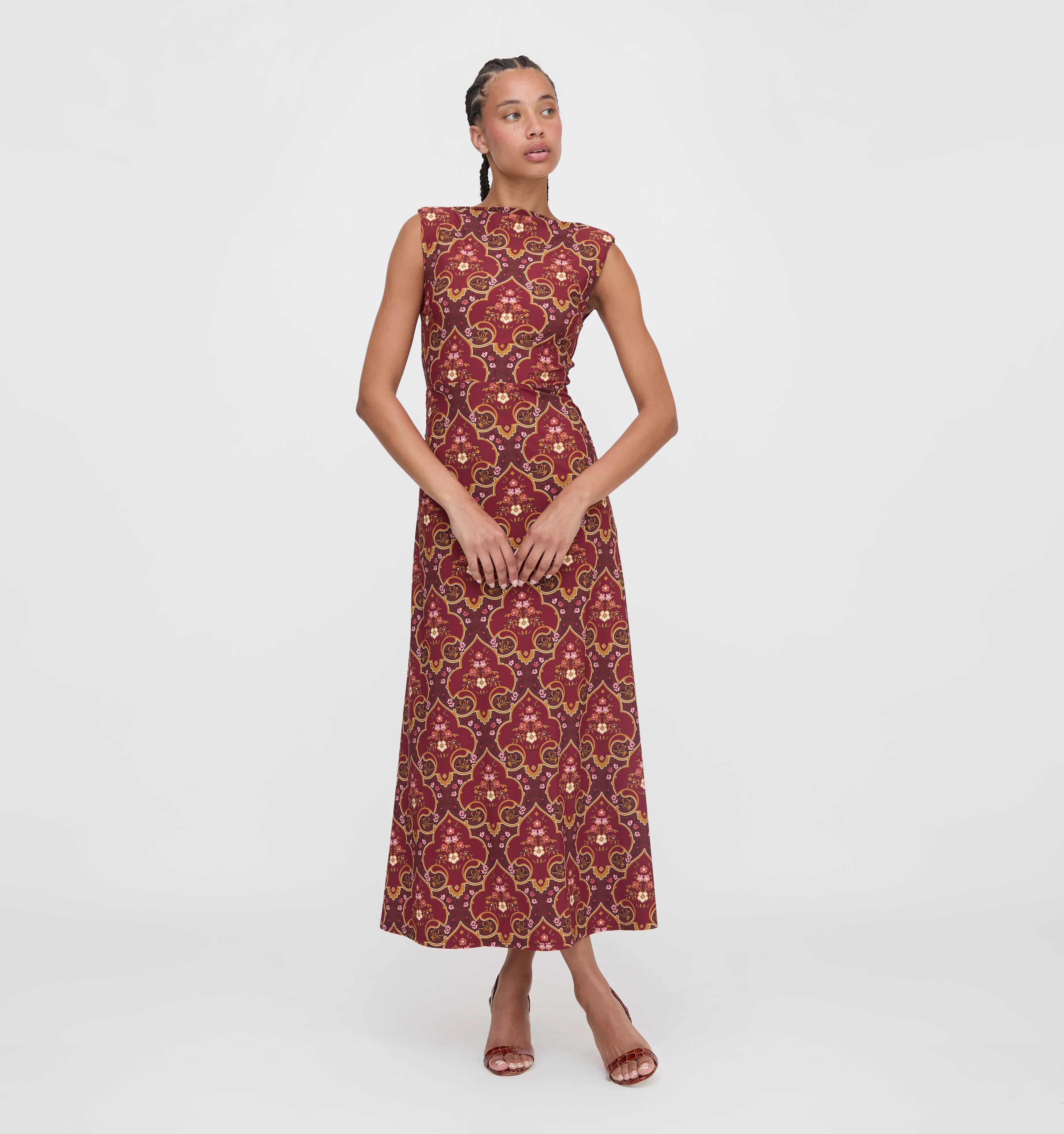 The Sloane Dress - Port Medieval Floral