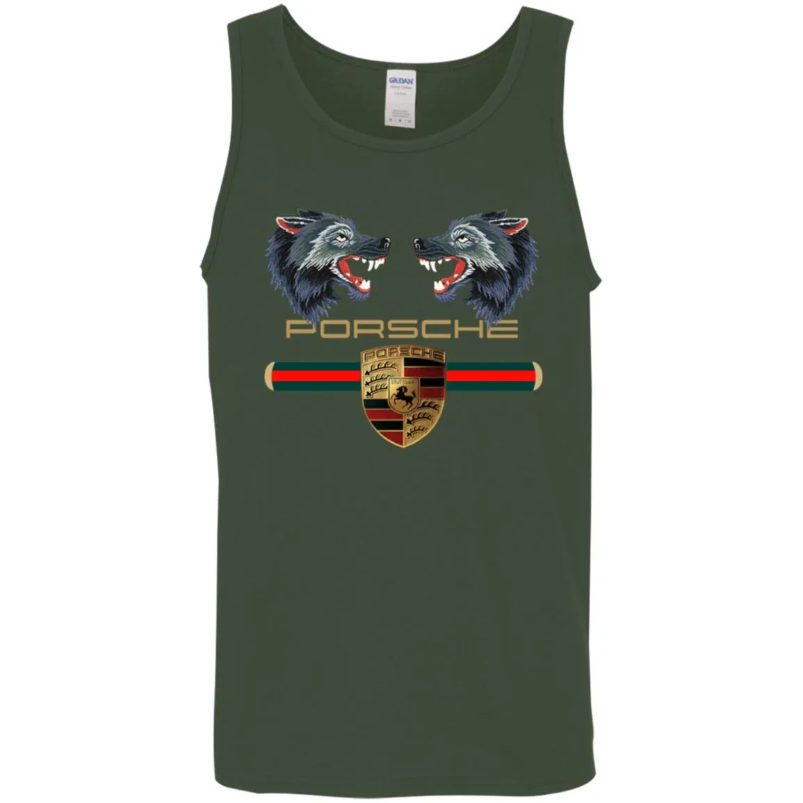 Trending Gucci Porsche Vip Shirt Men Cotton Tank