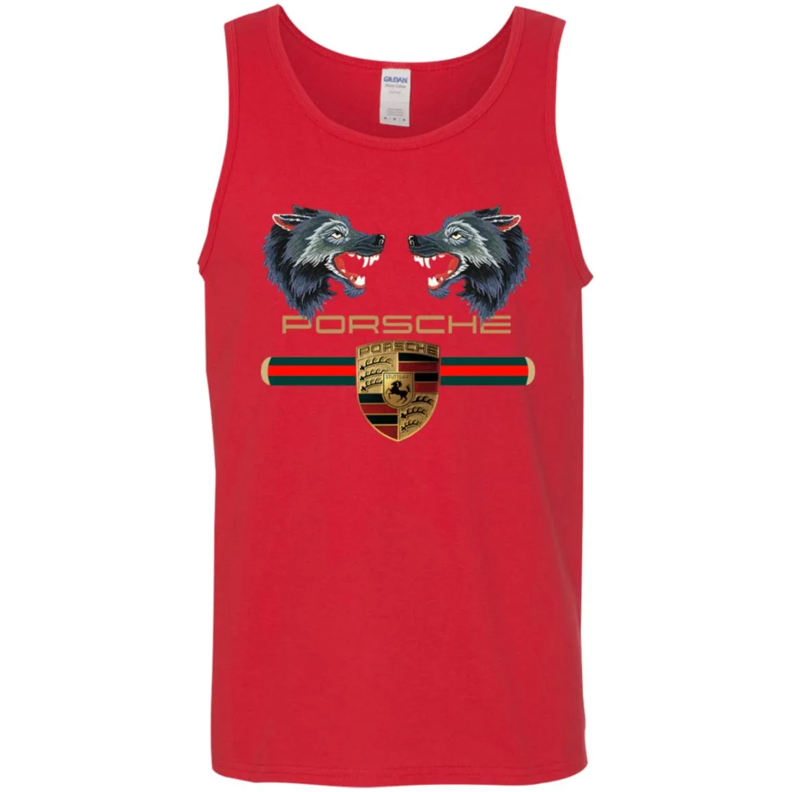 Trending Gucci Porsche Vip Shirt Men Cotton Tank