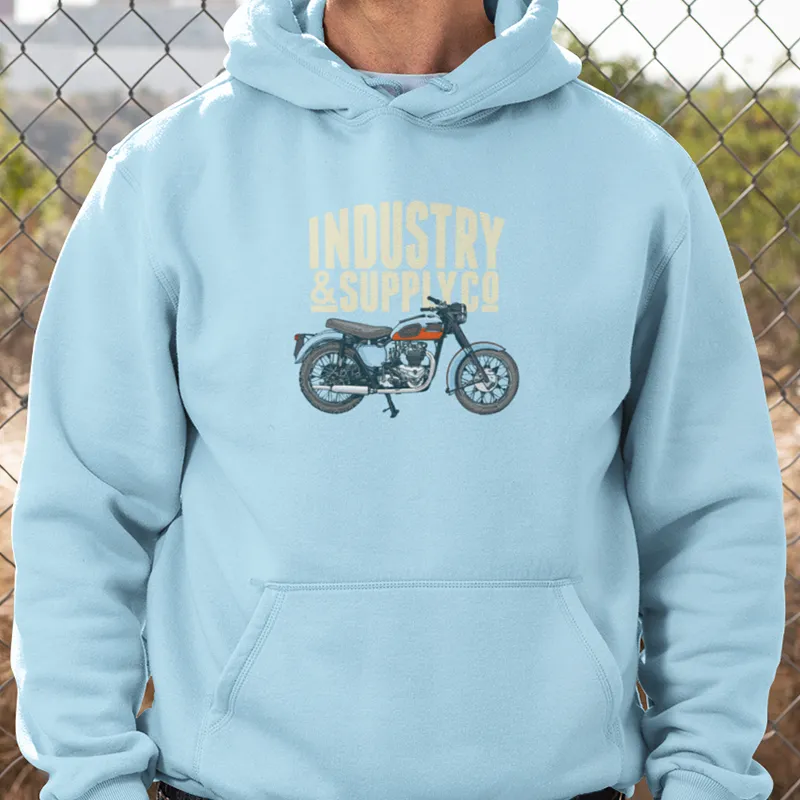 TRIUMPH T120 (FRONT & BACK PRINT) HOODIE