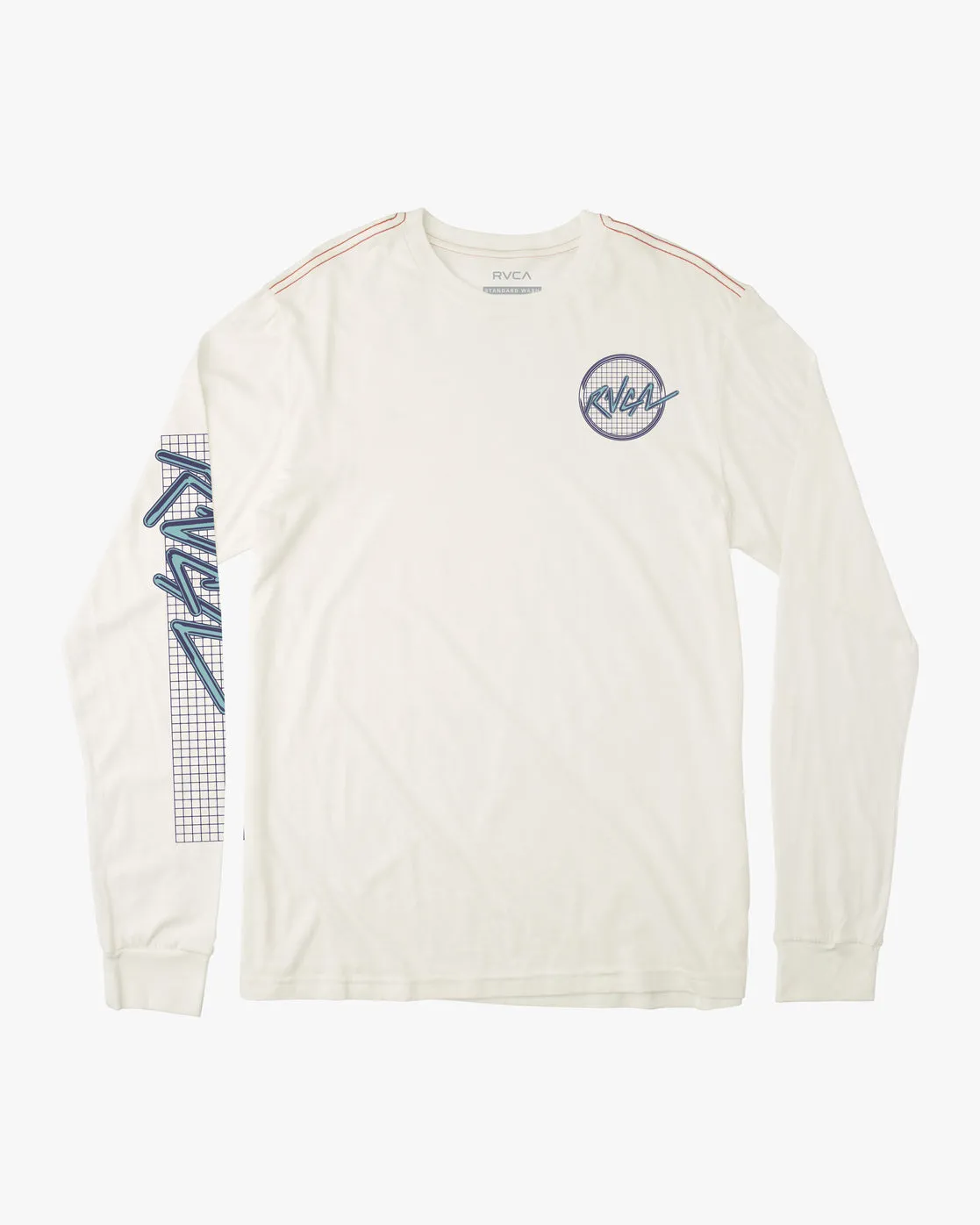 Tubed Long Sleeve Tee - Antique White