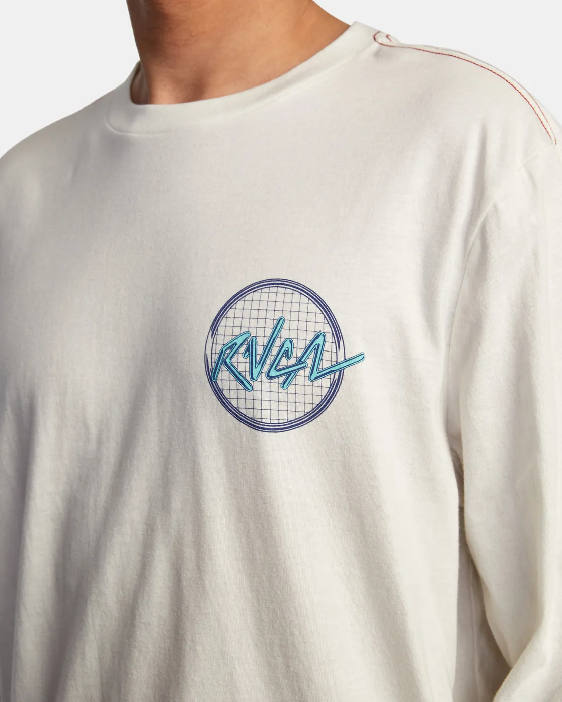 Tubed Long Sleeve Tee - Antique White