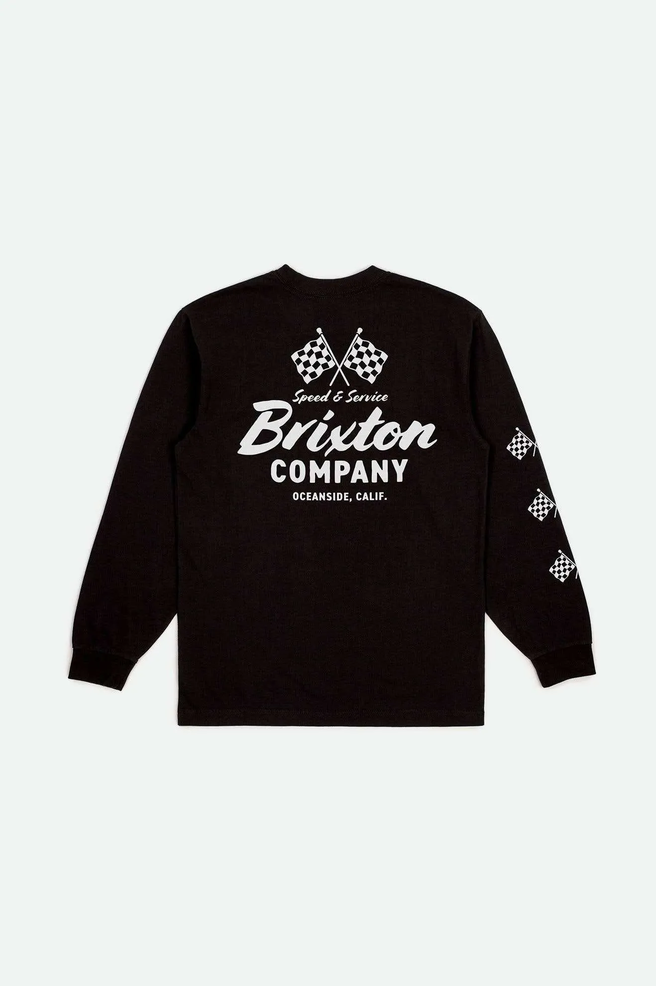 Wayburn L/S Standard T-Shirt - Black