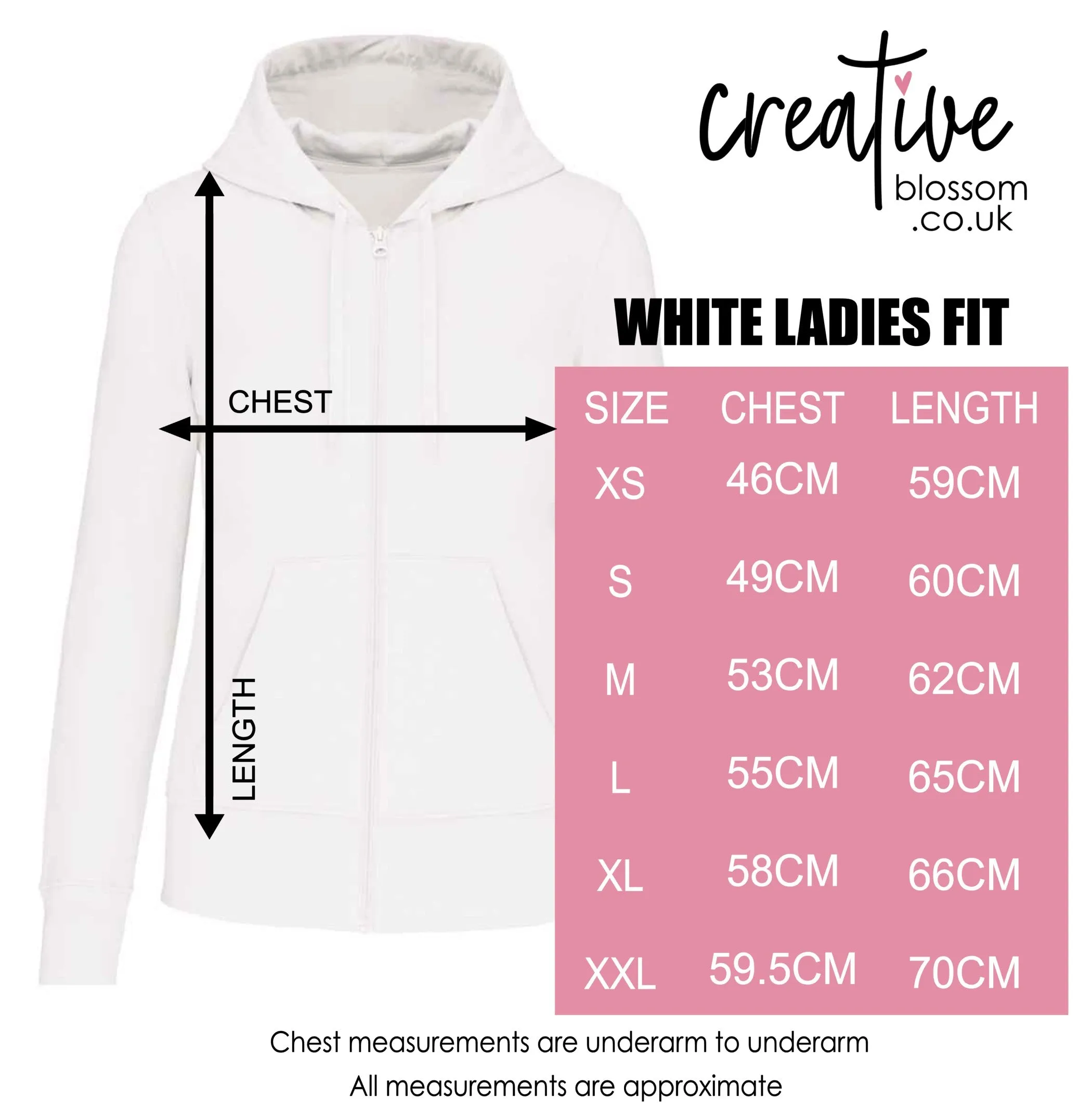 Wifey Hubby Zipped Hoodies