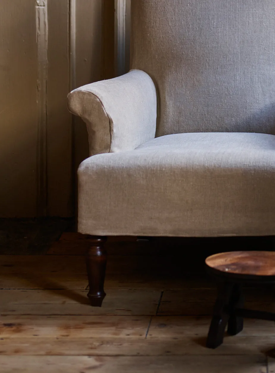 Wilford Armchair, Heritage Mole Stripe