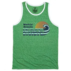 Workin' Remote Ringer Tank Top