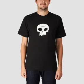 Zero Single Skull T-Shirt Black